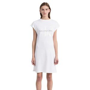 Calvin Klein dámské bílé šaty Doon - S (112)